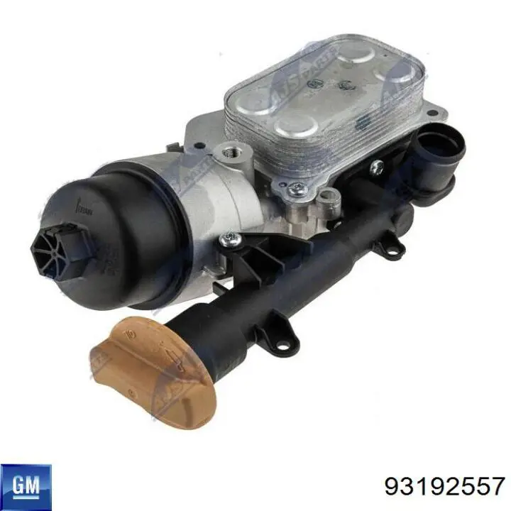 Корпус масляного фільтра 650241 Opel