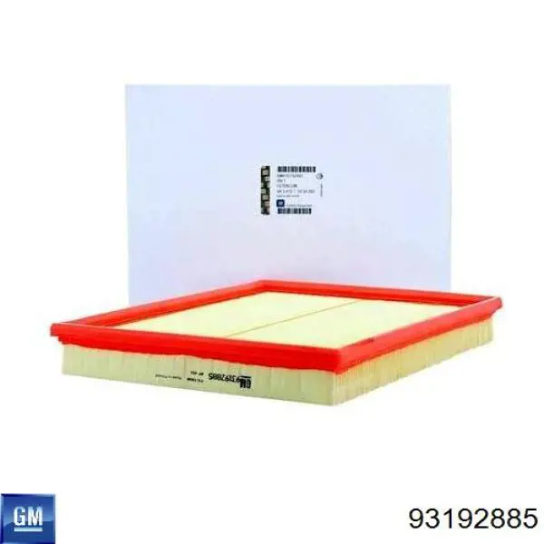 Повітряний фільтр 93192885 General Motors
