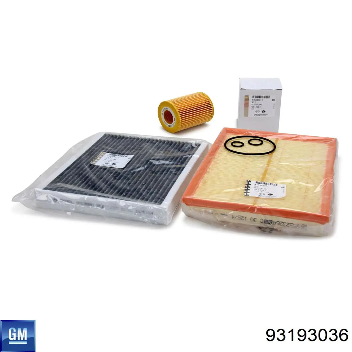 Елемент повітряного фільтра General Motors 93193036 ціна, від 5.10 USD