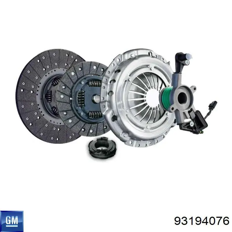 93194076 General Motors Зчеплення в зборі