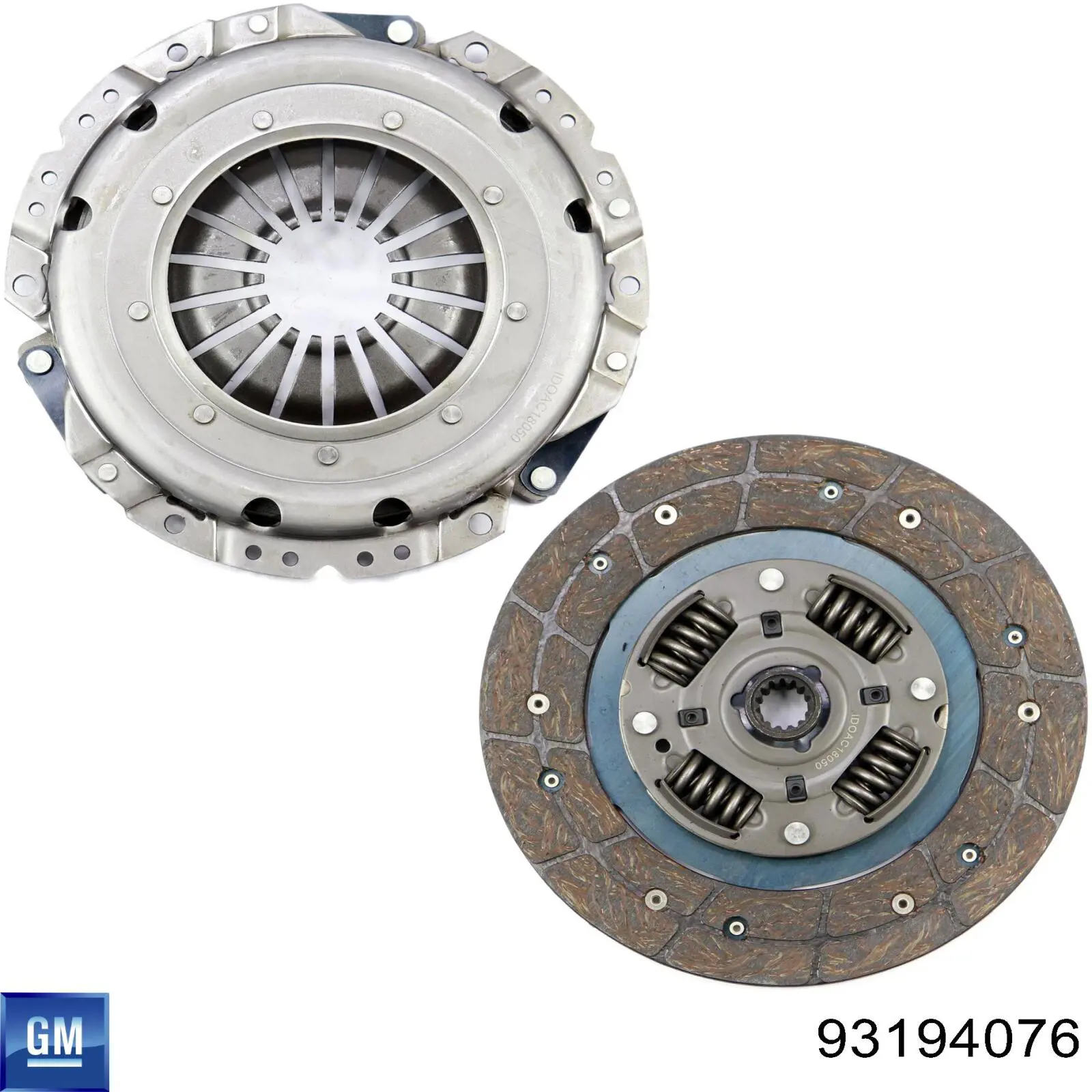 Комплект зчеплення (3 частини) General Motors 93194076 ціна, від 91.45 USD