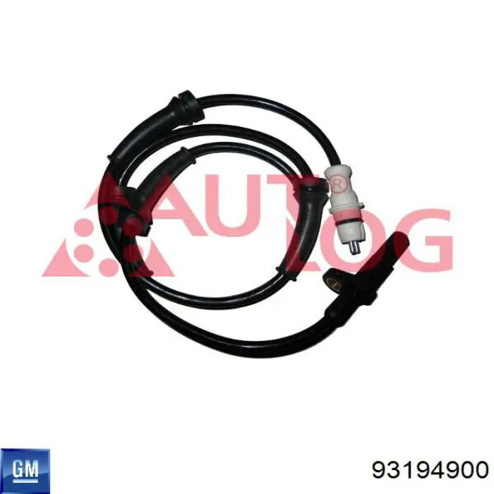 Купити 93194900 General Motors Датчик АБС (ABS) задній