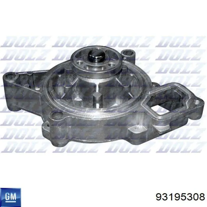 Помпа охолодження General Motors 93195308 ціна, від 42.83 USD