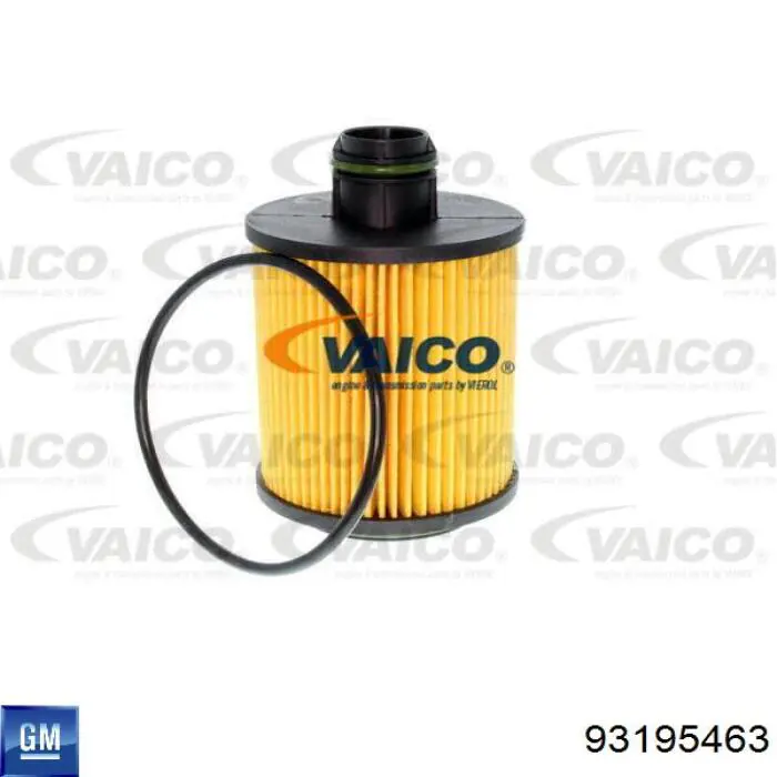 Масляний фільтр двигуна General Motors 93195463 ціна, від 6.88 USD