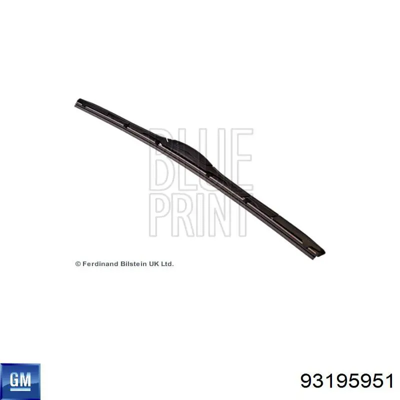 Щітка склоочисника заднього скла General Motors 93195951 ціна, від 5.63 USD