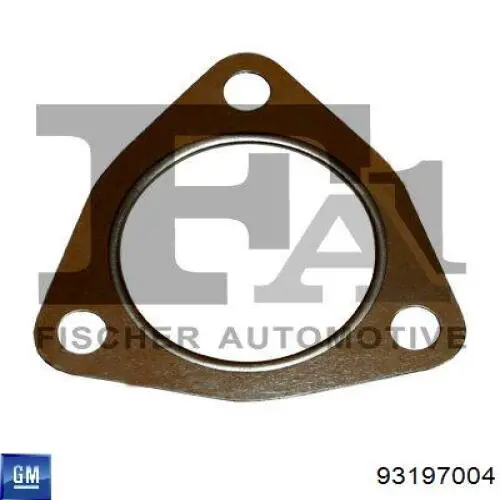 Кільце приймальної труби глушника 93197004 Opel