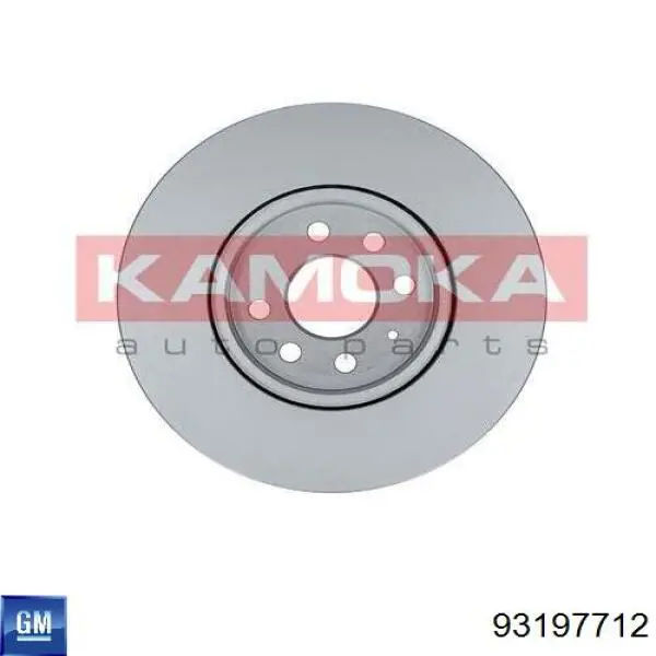 Гальмівні диски передні 93197712 General Motors