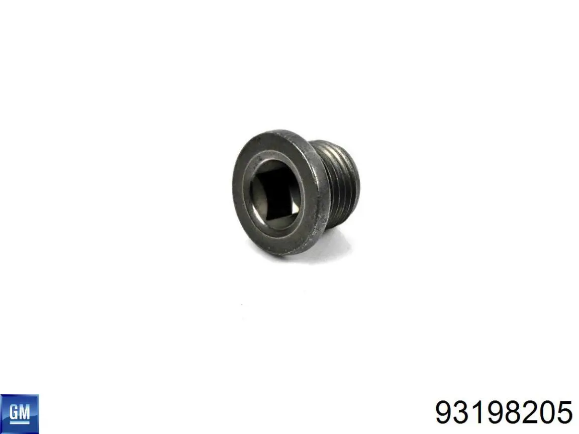 Пробка піддона двигуна 93198205 General Motors