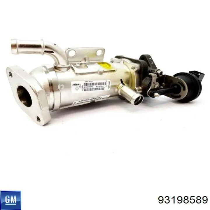 Купити 93198589 Opel Радіатор системи EGR рециркуляції вихлопних газів