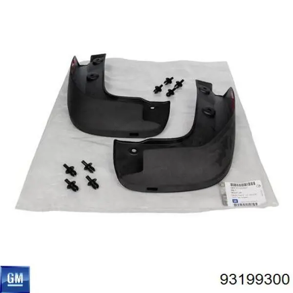Бризковики передні, комплект General Motors 93199300 ціна, від 60.14 USD