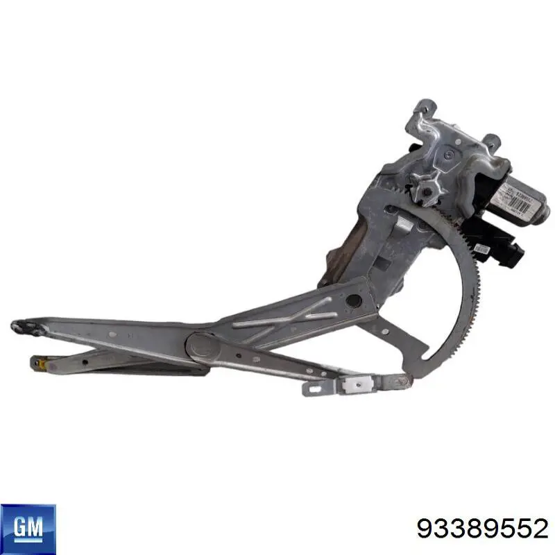 Двигун склопідіймача двері передньої, правої 400719G Opel