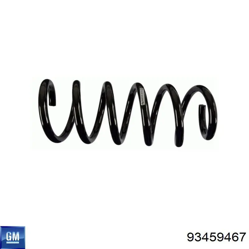Пружина задня General Motors 93459467 ціна, від 39.49 USD