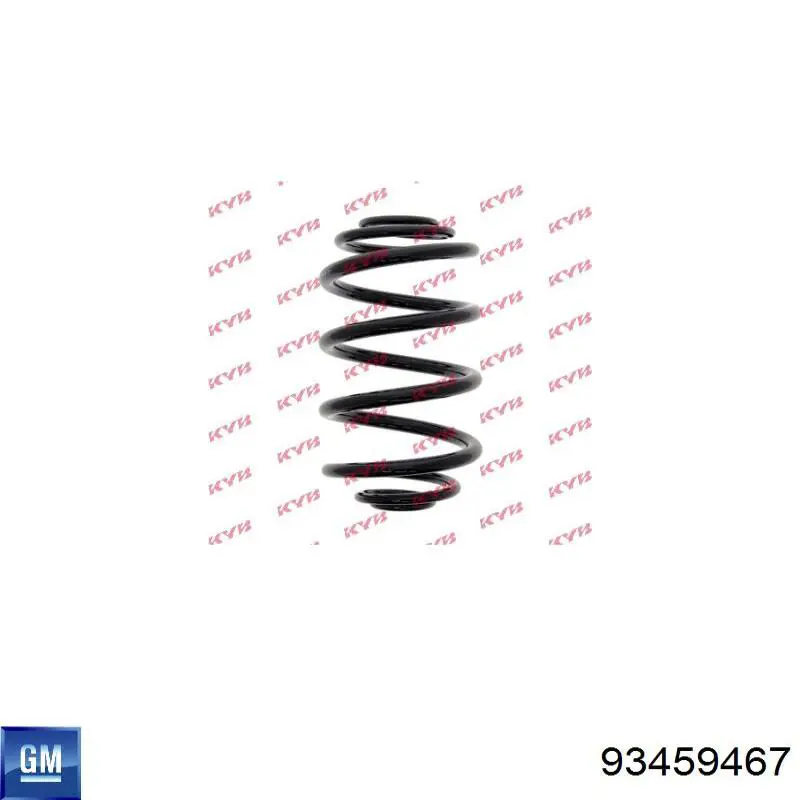 Купити 93459467 General Motors Задні пружини