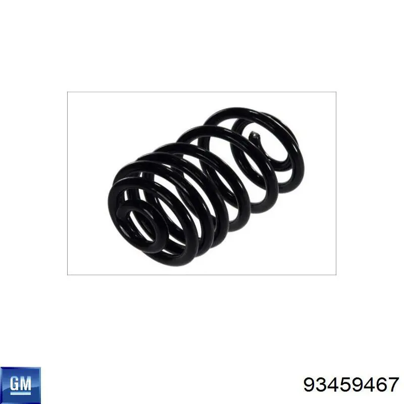93459467 General Motors Пружина підвіски задня
