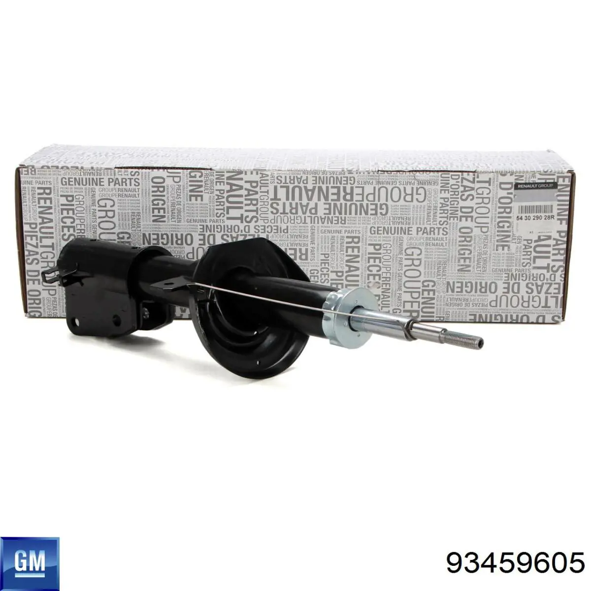 Стойка амортизатора передняя General Motors 93459605 ціна, від 45.98 USD