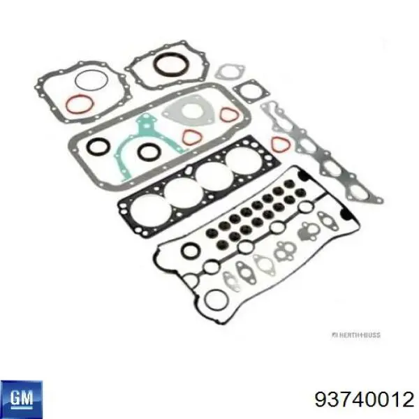 Комплект прокладок двигуна, повний Parts-Mall PFCN007 ціна, від 33.81 USD