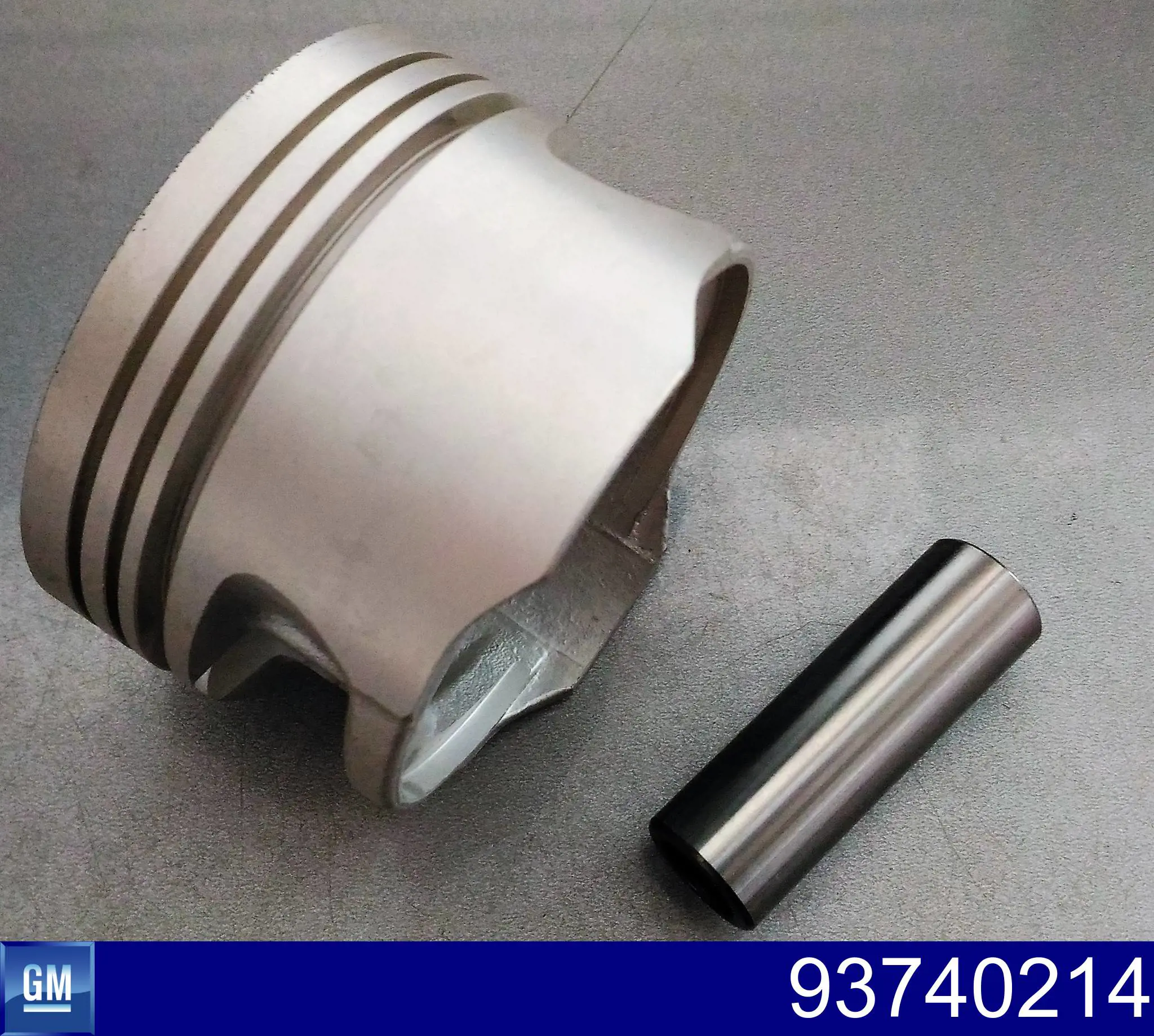 Поршень з пальцем без кілець, 2-й ремонт (+0,50) General Motors 93740214 ціна, від 15.16 USD