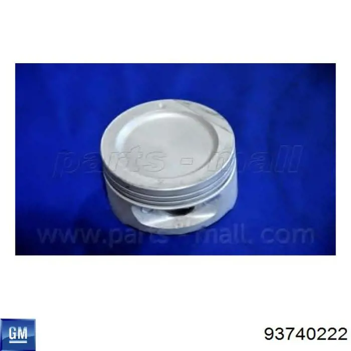 Купити 93740222 General Motors Поршень з пальцем без кілець, 2-й ремонт (+0,50)