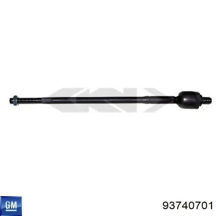 Тяга рульова поперечна General Motors 93740701 ціна, від 12.82 USD