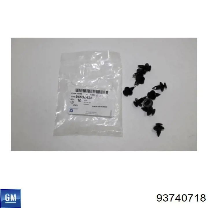 93740718 General Motors Хомут корпусу паливного фільтра