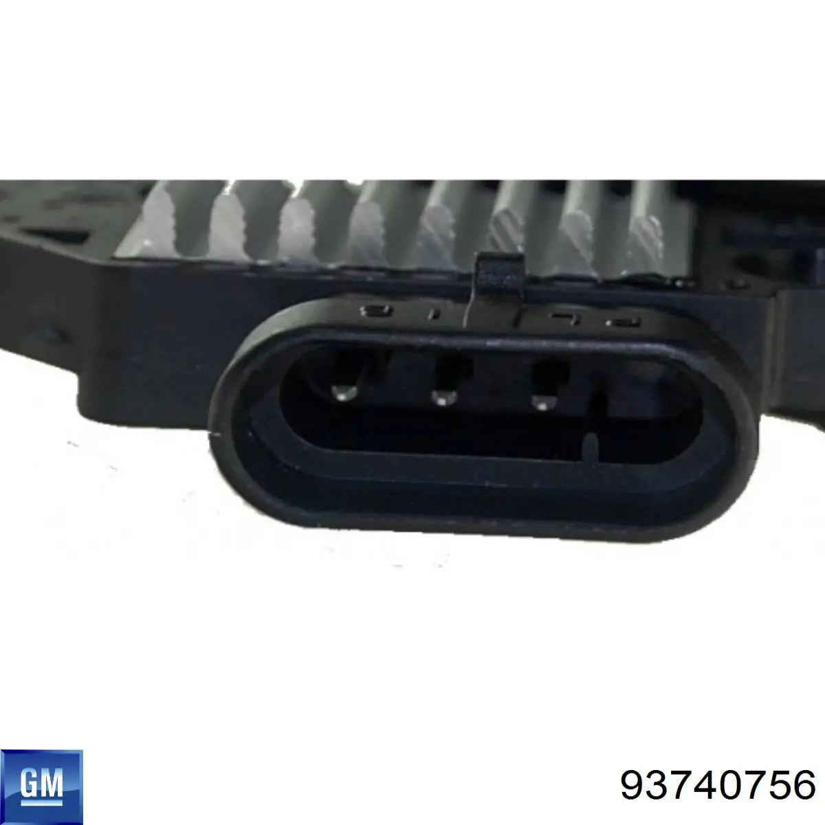 P93740756 General Motors Реле-регулятор (напруги)