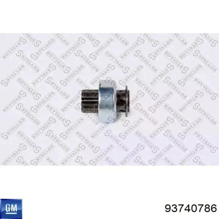 Купити 93740786 General Motors Бендикс стартера