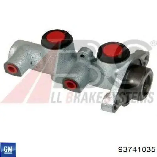 Циліндр головний гальма (Гідротормоз) General Motors 93741035 ціна, від 151.26 USD