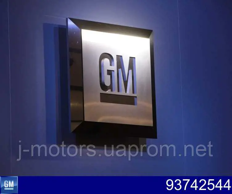 93742544 General Motors вкладиші колінвала, корінні, комплект, 2-й ремонт (+0,50)