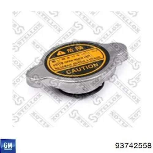 Купити 93742558 General Motors Кришка радіатора