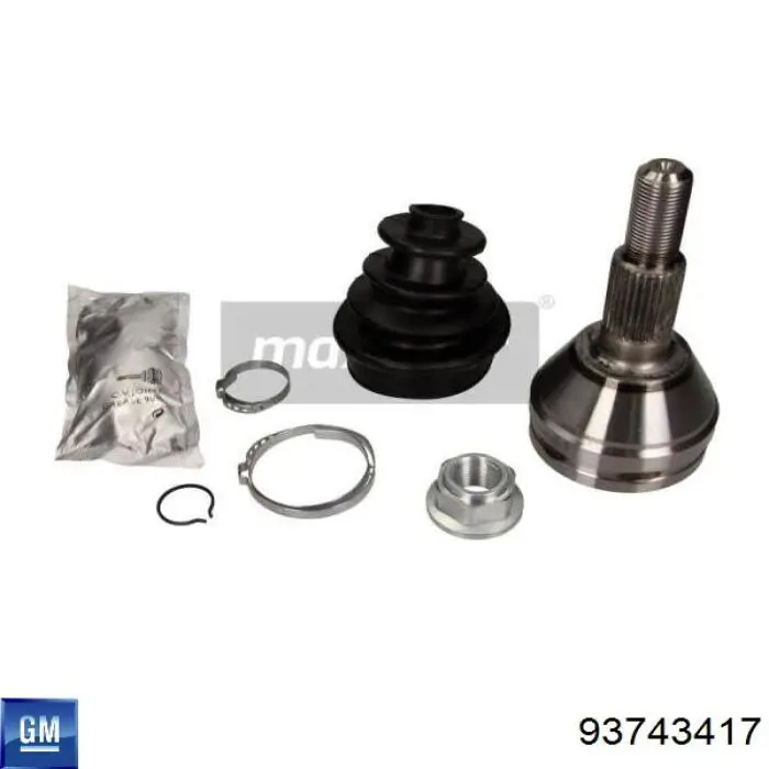 Купити 93743417 General Motors Шарнір приводу зовнішній