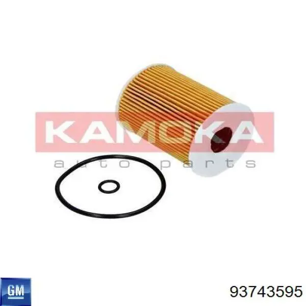 Масляний фільтр двигуна General Motors 93743595 ціна, від 6.33 USD