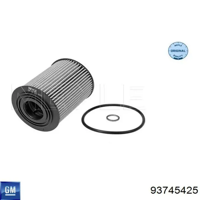 Купити 93745425 General Motors Фільтр очищення масла відцентровий