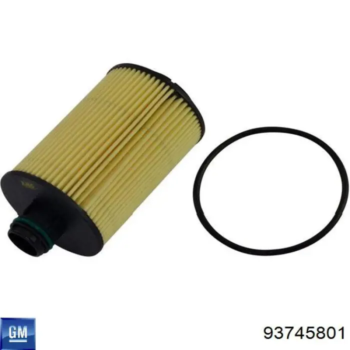 Фільтр масляний General Motors 93745801
