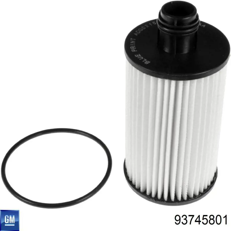 Купити 93745801 General Motors Фільтр очищення масла відцентровий