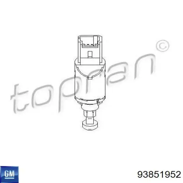 Датчик включення зчеплення Opel 1239208 ціна, від 5.63 USD