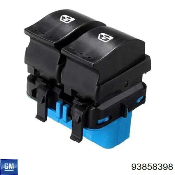 93858398 General Motors Кнопки переднього лівого склопід'ємника