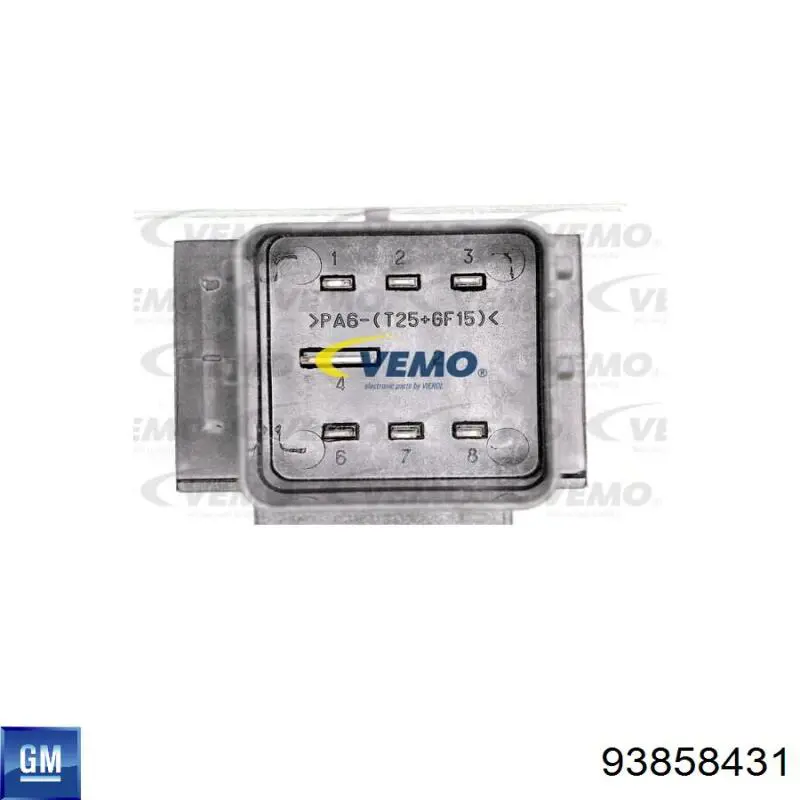93858431 General Motors Реле свічок накалу