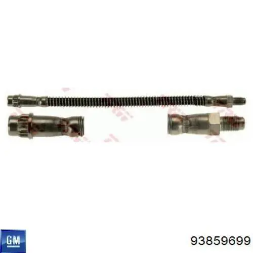 93859699 General Motors Шланг гальмівний задній