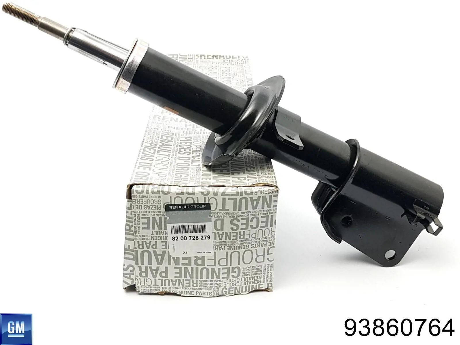 Амортизатор передній 93860764 General Motors