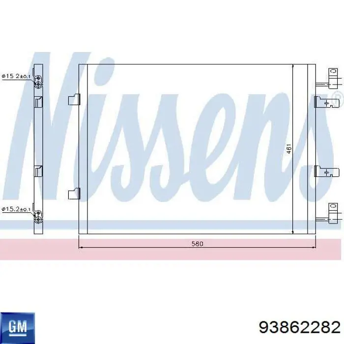 Купити 93862282 General Motors 