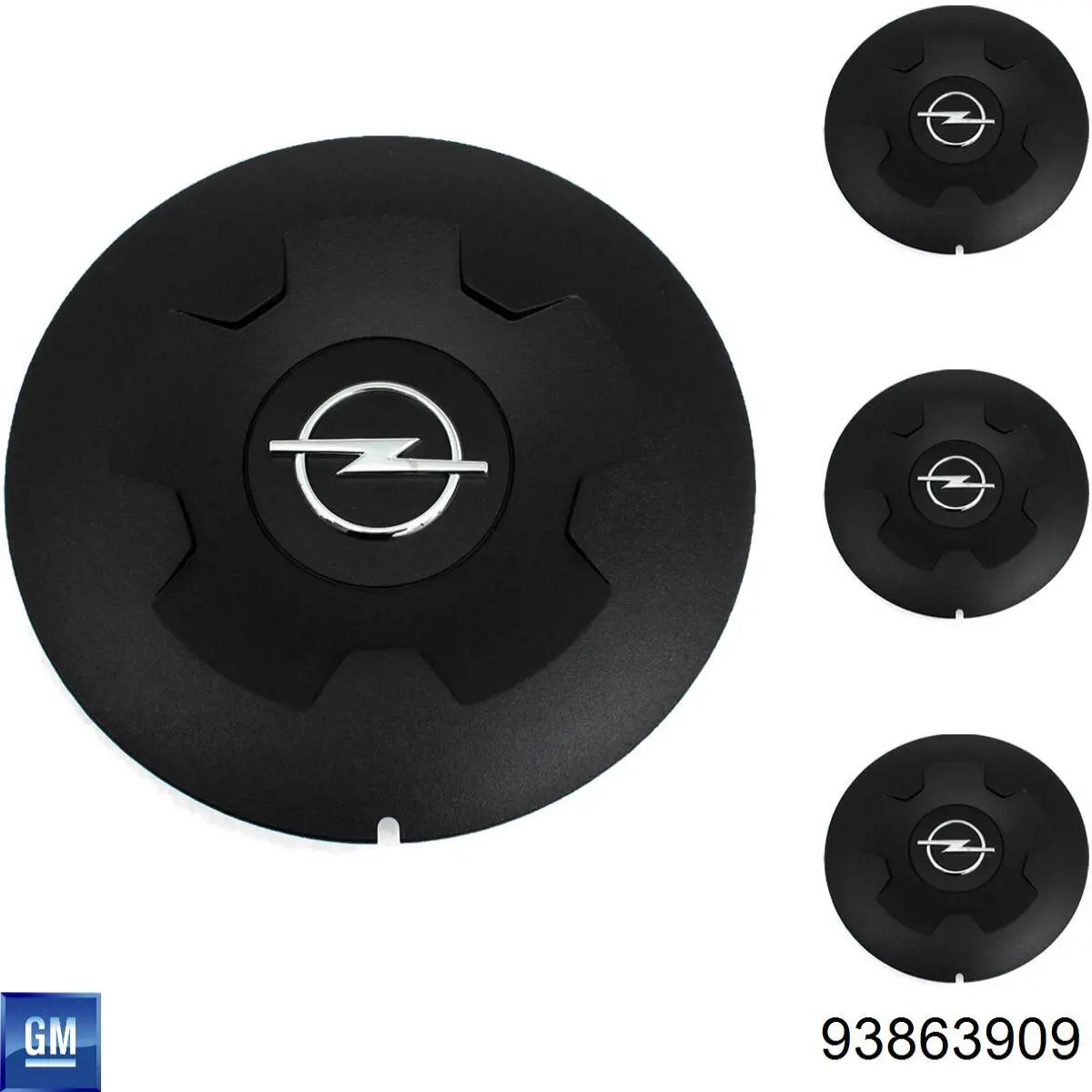 Купити 93863909 General Motors Автомобільні ковпаки
