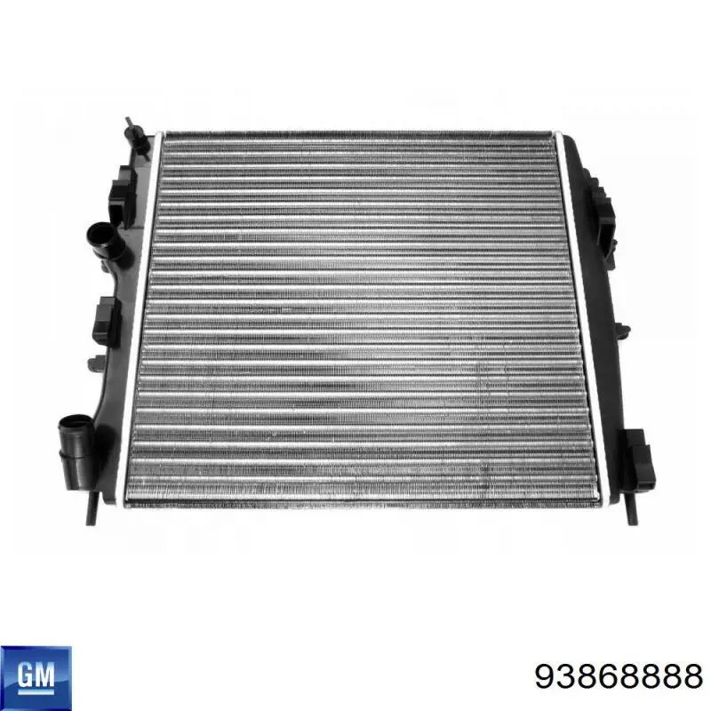 60N2081 Polcar Радіатор охолодження двигуна