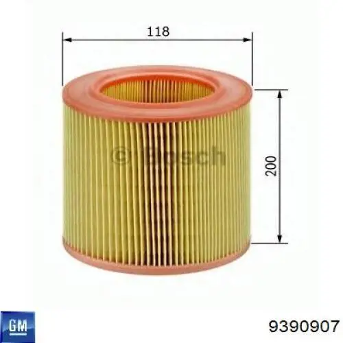 Купити AF0116 Alpha Filter Автомобільний фільтр повітря