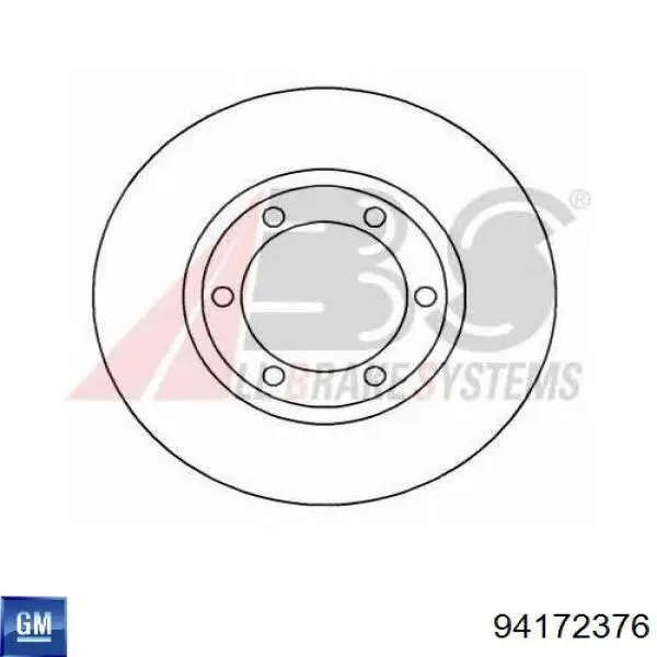 Купити 94172376 General Motors Ротор гальмівний