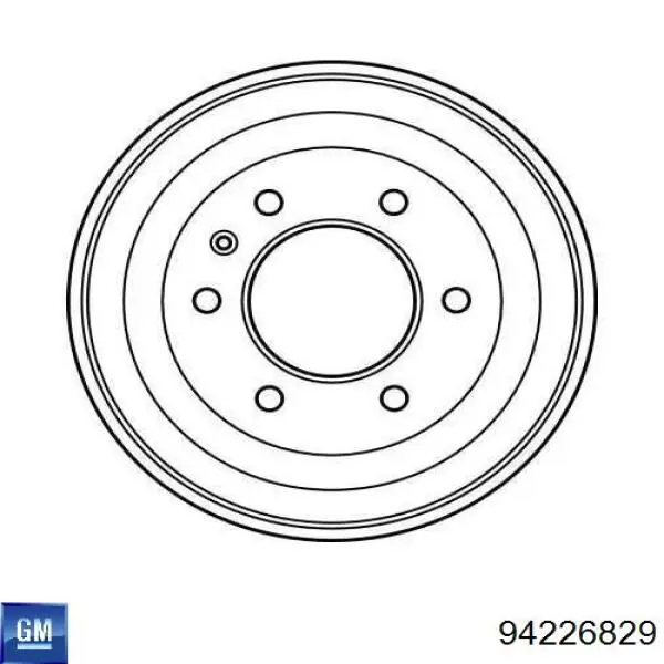 Барабан гальмівний задній Samko S70082 ціна, від 47.57 USD