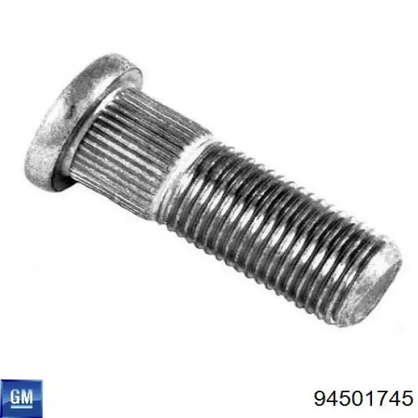 Шпилька колісна, задня General Motors 94501745 ціна, від 0.67 USD