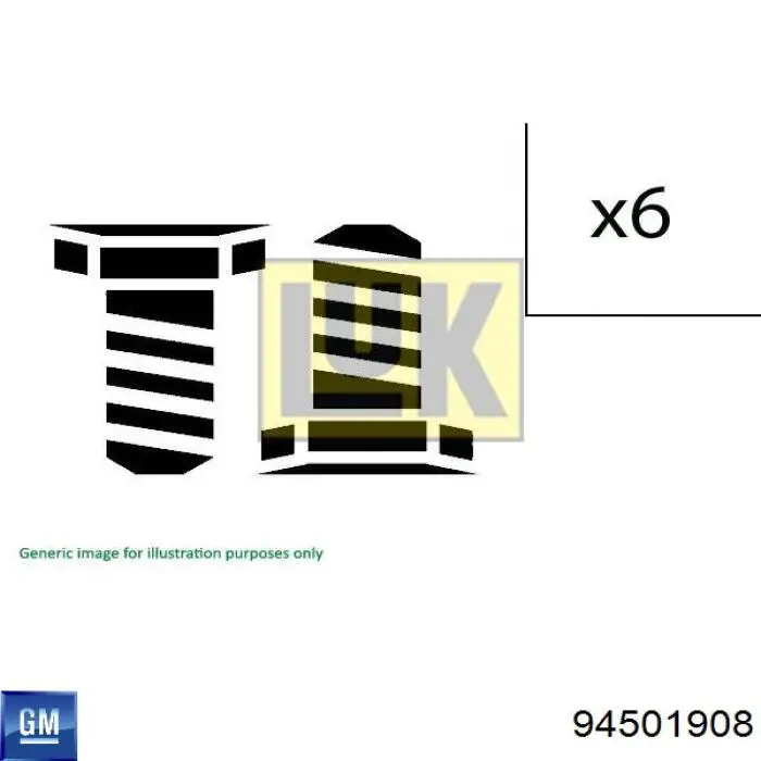 Болт кріплення маховика LUK 411022110 ціна, від 26.55 USD
