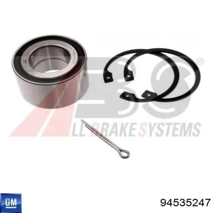 Купити 94535247 General Motors Підшипник ступиці передньої