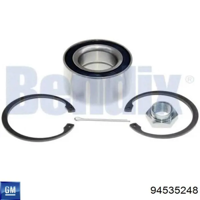 Купити 94535248 General Motors Підшипник ступиці передньої