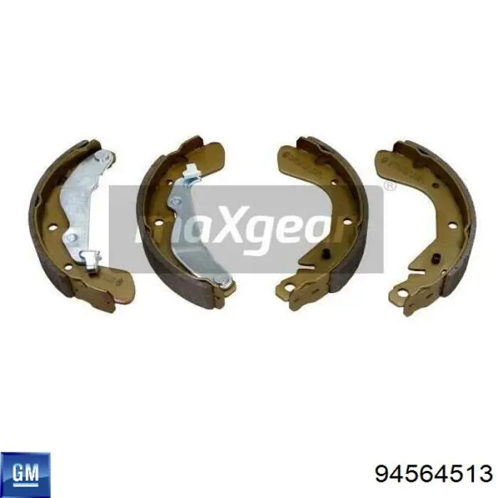 Купити 94564513 General Motors Колодки гальмові задні, барабанні